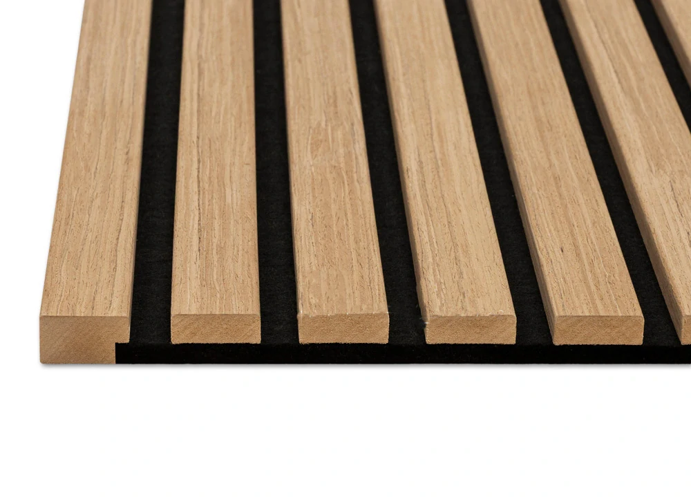 Ukončovací lišta k lamelový obklad T04 270x3,50cm Teak