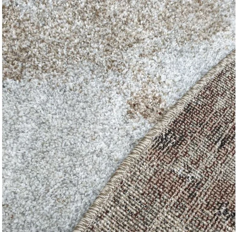 Kusový koberec Universe 839-56 kruh 160cm šedo-béžové