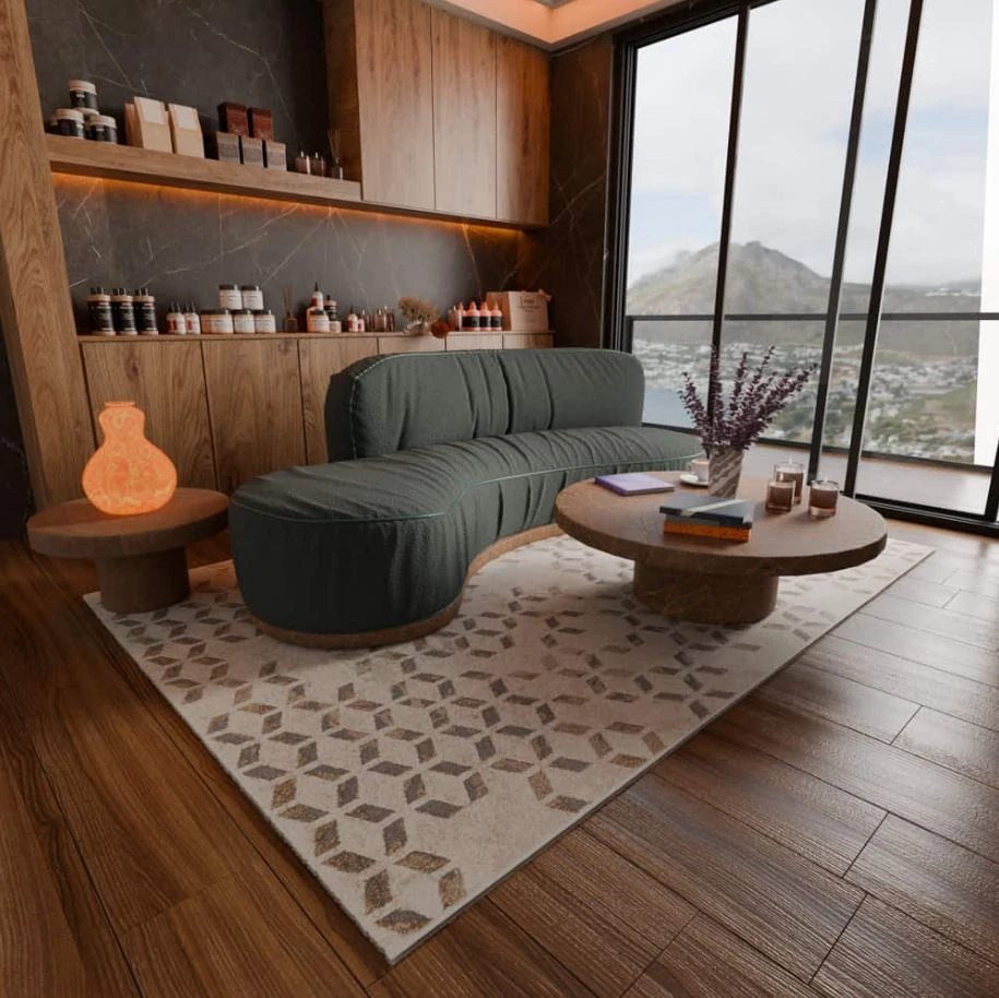 kusový koberec Gava 06WSE 160x230cm béžový