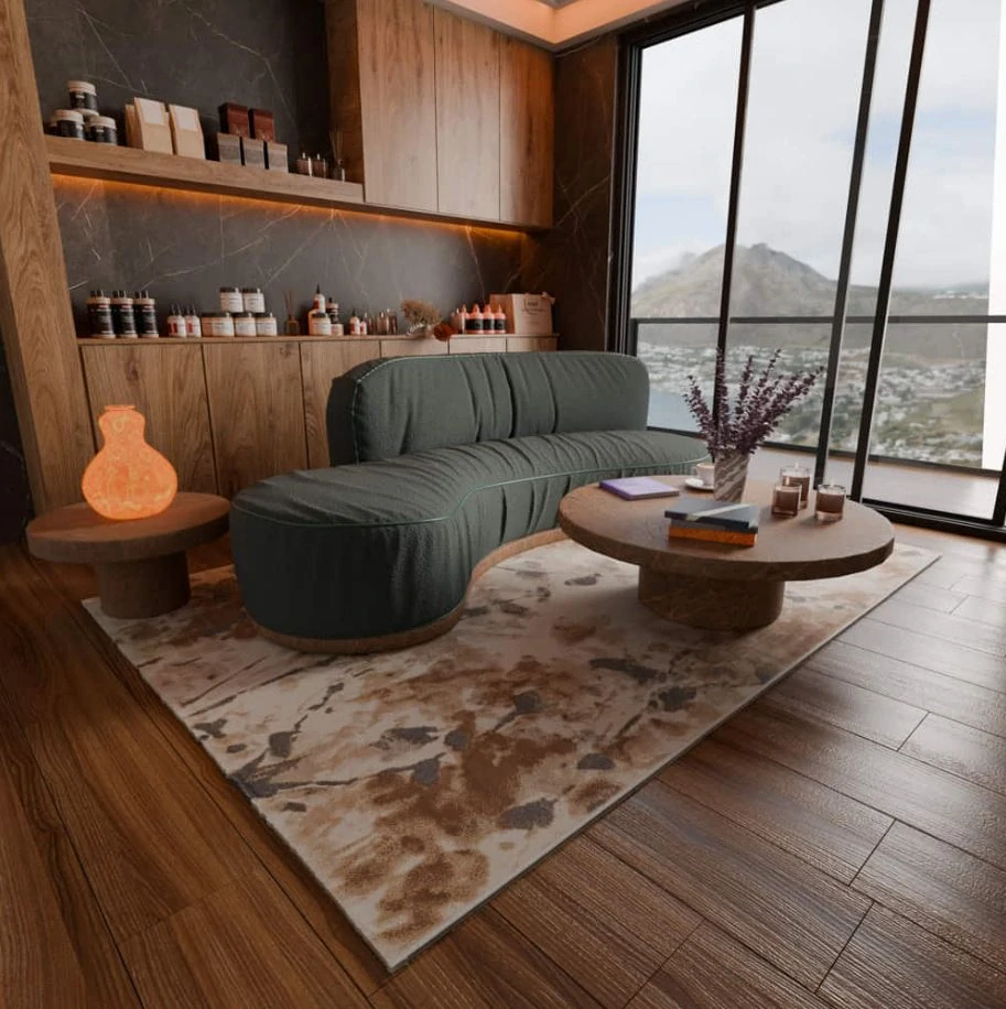 kusový koberec Gava 29WHW 80x150cm béžovo-šedý