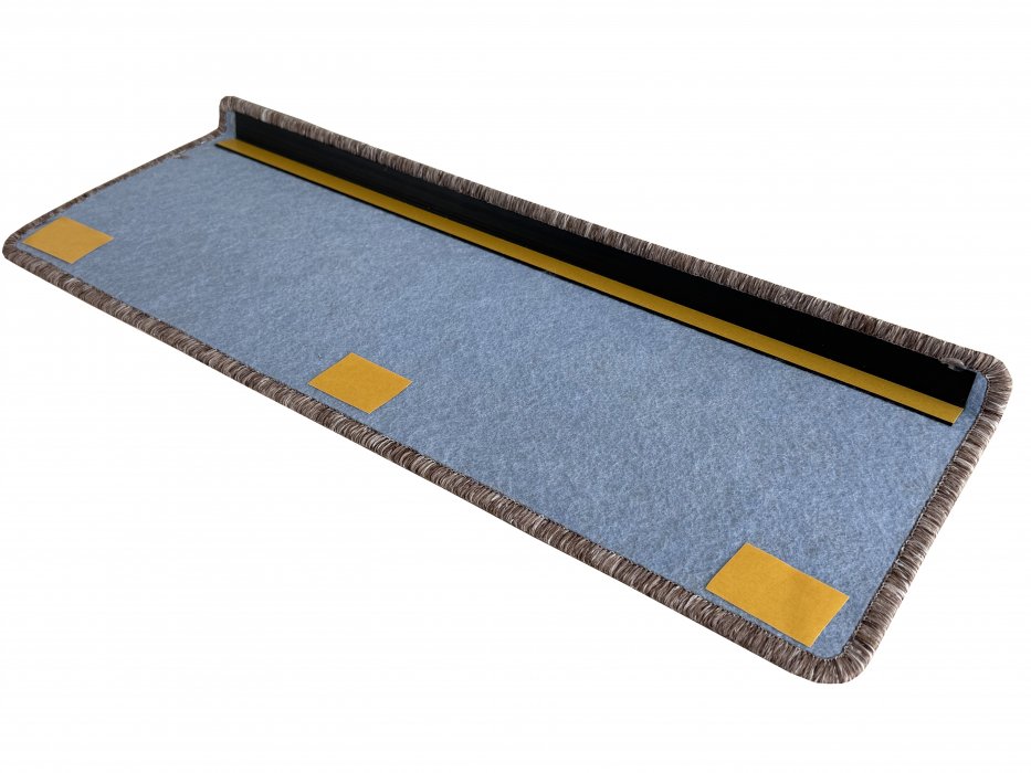 Nášlap na schody Madrid obdelník hnědý