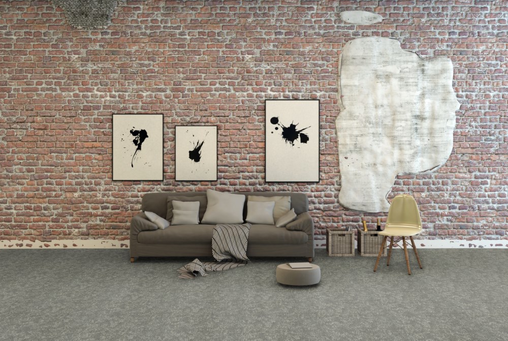 Pevanha kobercové čtverce Merida 6170 šedo-béžová