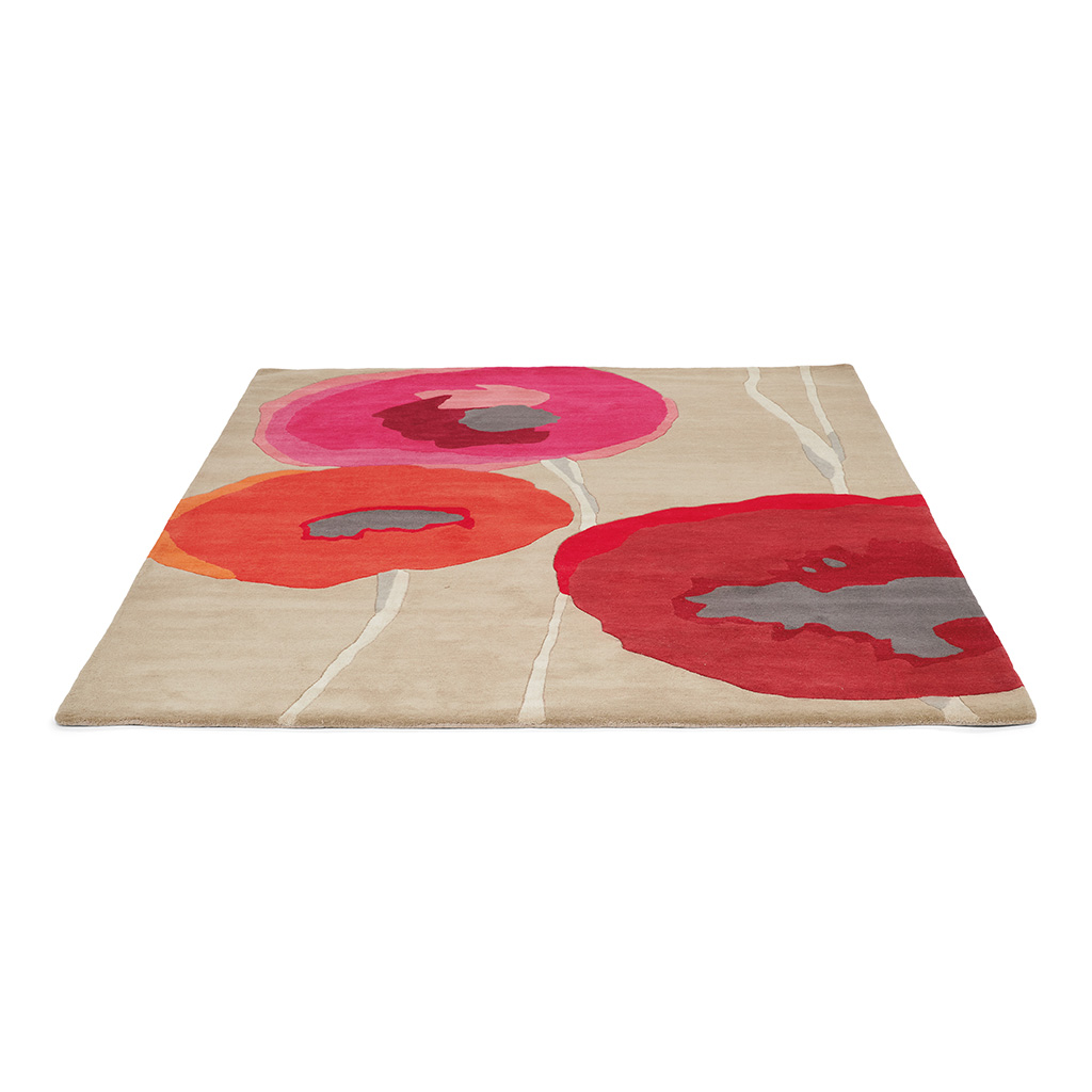 Brink&Campman Sanderson Poppies  45700 red/orange