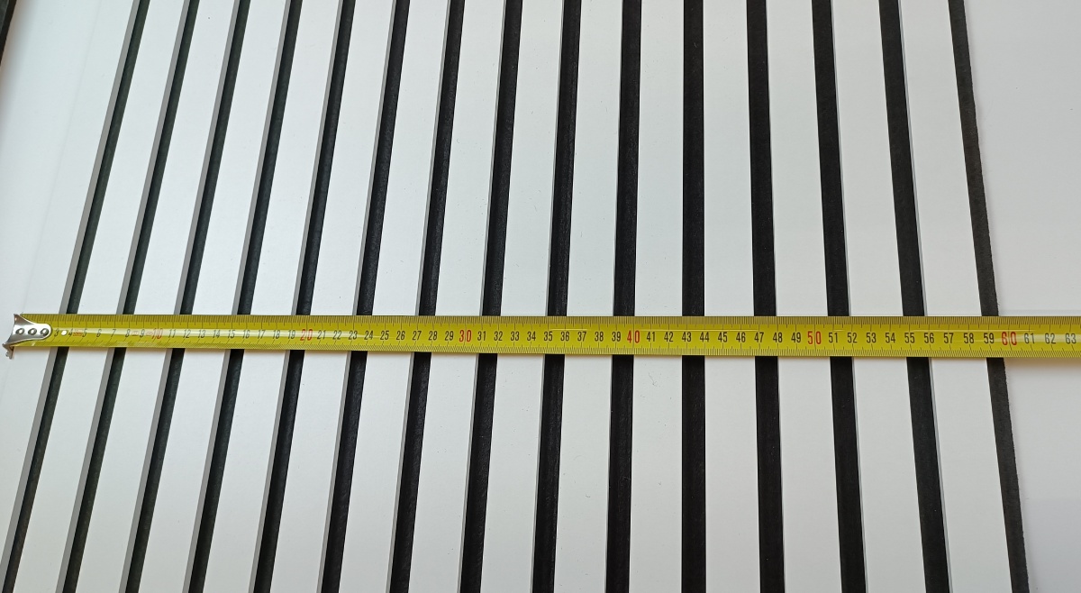 Acoustic panel Comfort 900x600x9mm White
