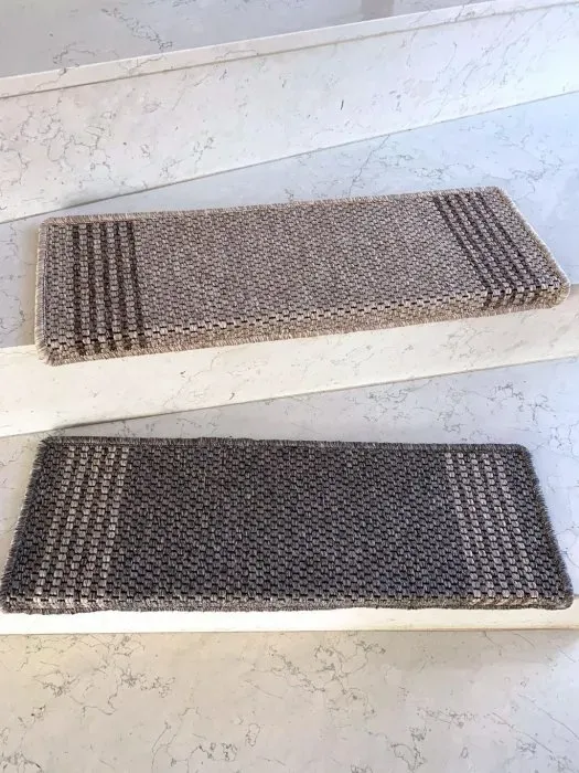 Nášlap na schody Nature runner obdelník 24x65cm béžový