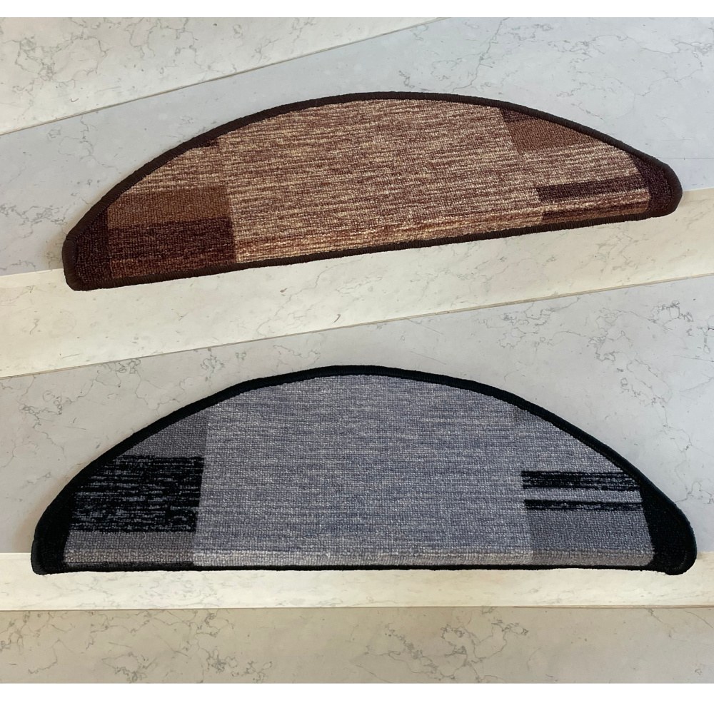 Nášlap na schody Geneve 28x65cm šedý