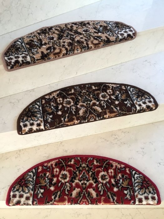 Nášlap na schody Practica 24x65cm hnědý