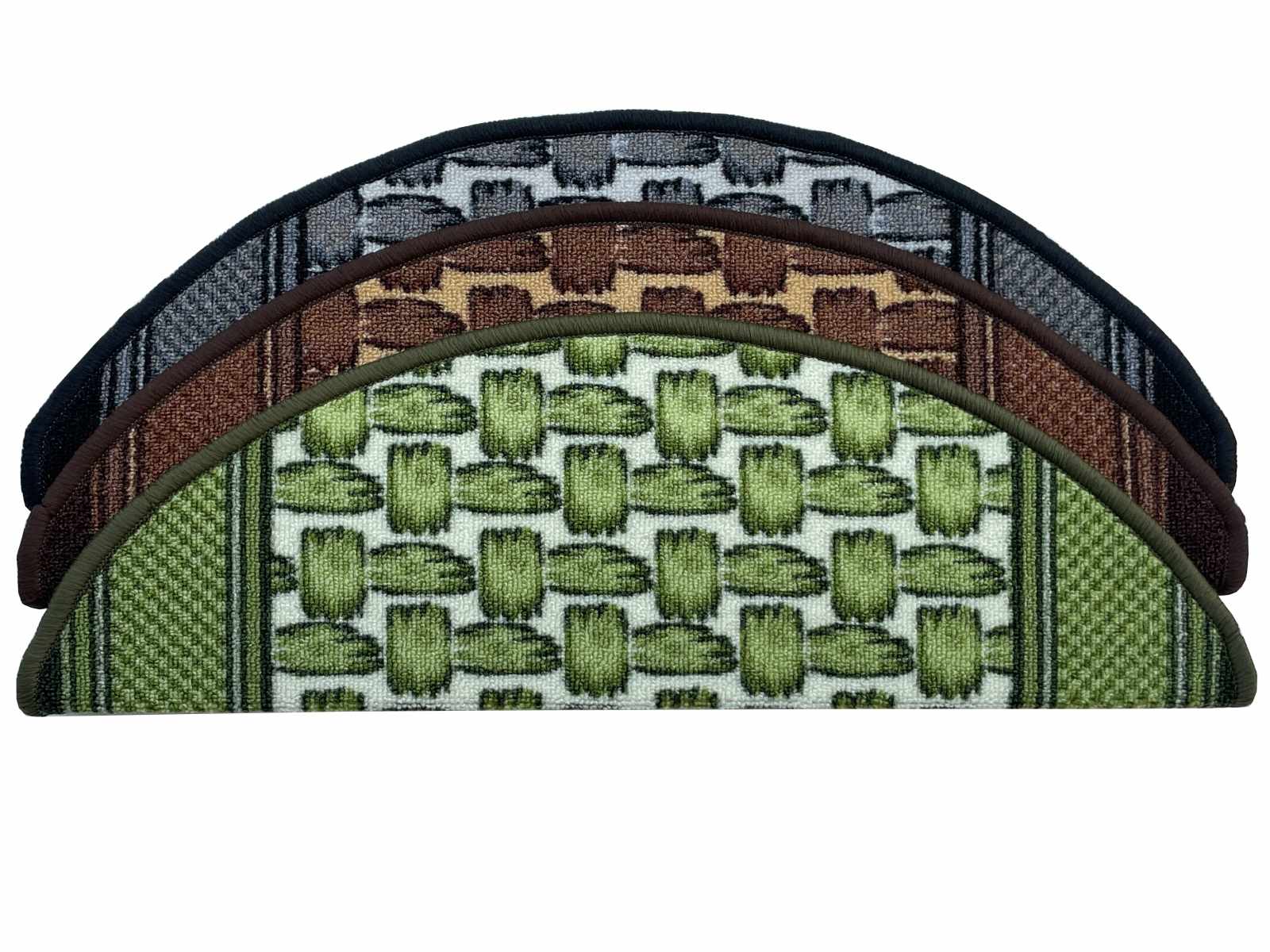 Nášlap na schody Grenoble 28x65cm zelený