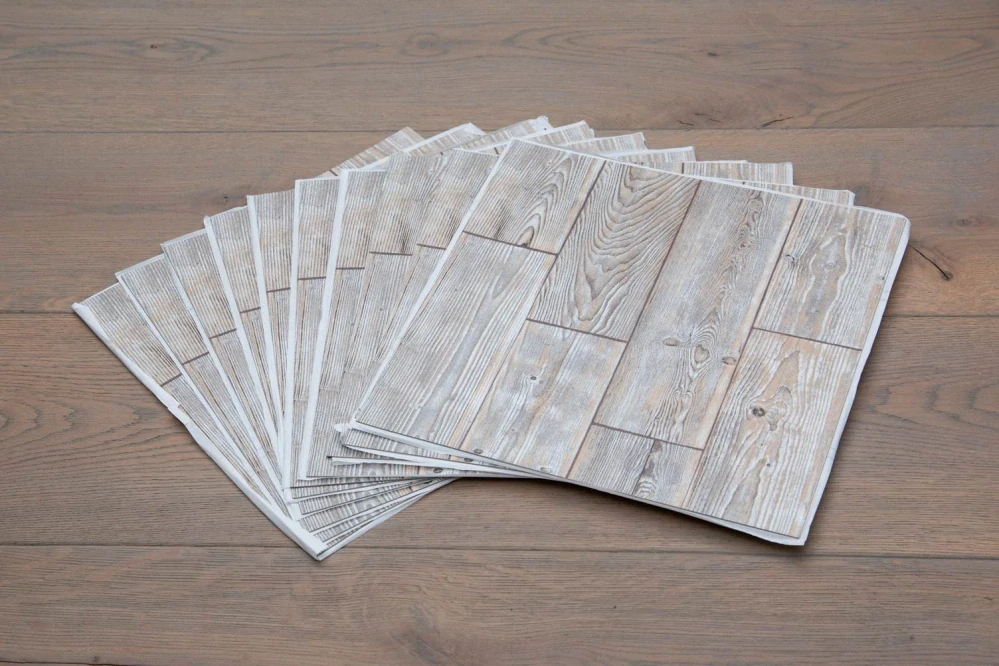 Vinylový samolepící čtverec Nordic Oak 30,5x61cm