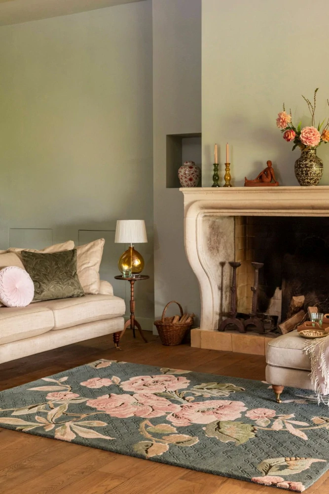 Brink&Campman Laura Ashley Aylworth Trail fern 78607 250x350cm zelená