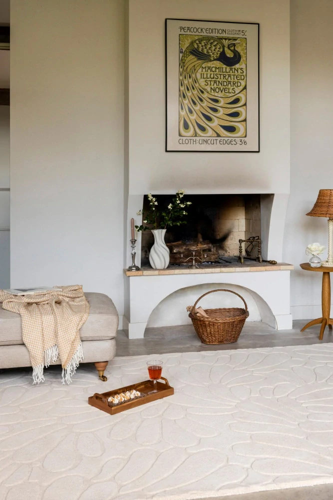 Brink&Campman Laura Ashley Coleby Petals 078809 170x240cm ivory cream