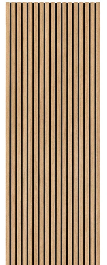 Ukončovací lišta k lamelový obklad T04 270x3,50cm Teak