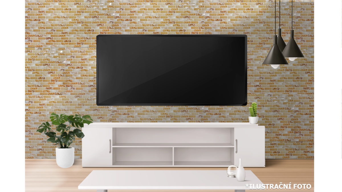 3D obkladový omyvatelný panel PVC Asteria (480 x 980 mm)