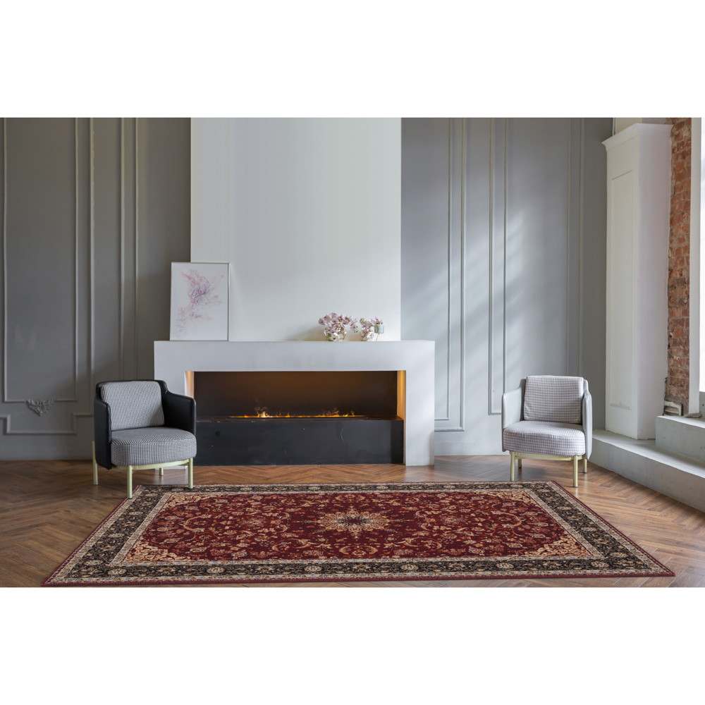 Agnella vlněný koberec Calisia Damore 200x300cm červený