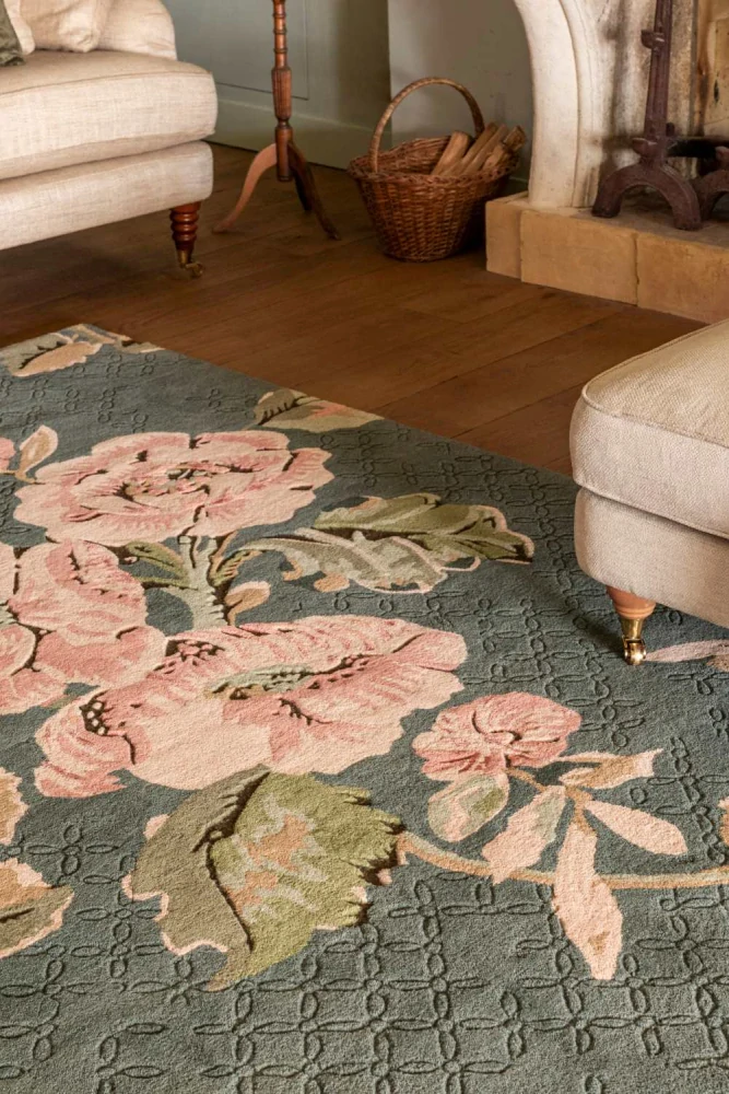 Brink&Campman Laura Ashley Aylworth Trail fern 78607 250x350cm zelená