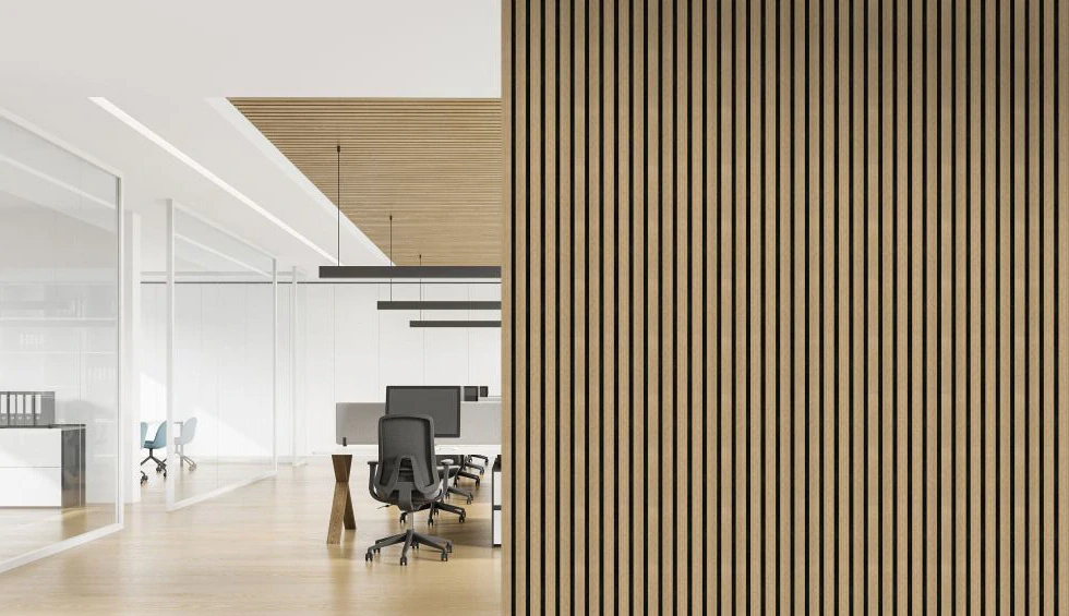 Ukončovací lišta k lamelový obklad T04 270x3,50cm Teak