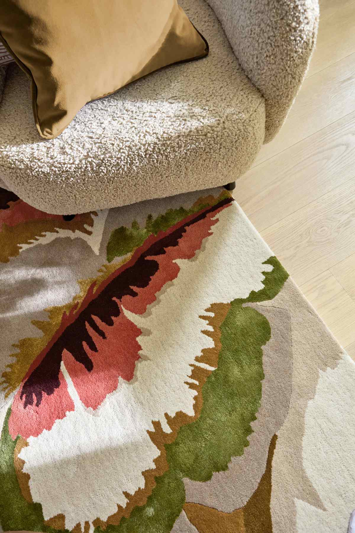 Brink&Campman Harlequin Calathea amber / brasilian rosewood 142907 200x280cm