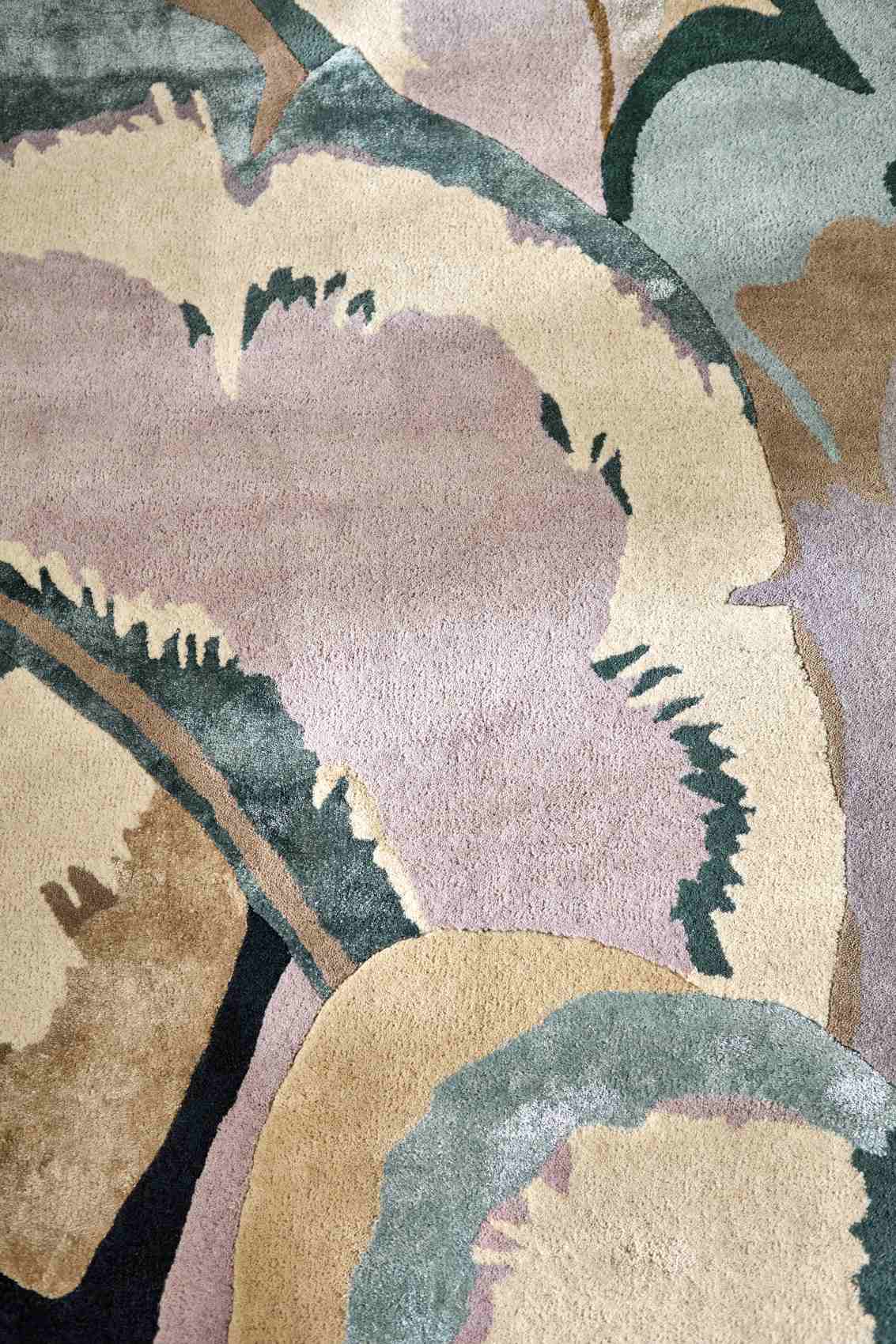 Brink&Campman Harlequin Calathea Shiitake/Wild Water 142905 140x200cm