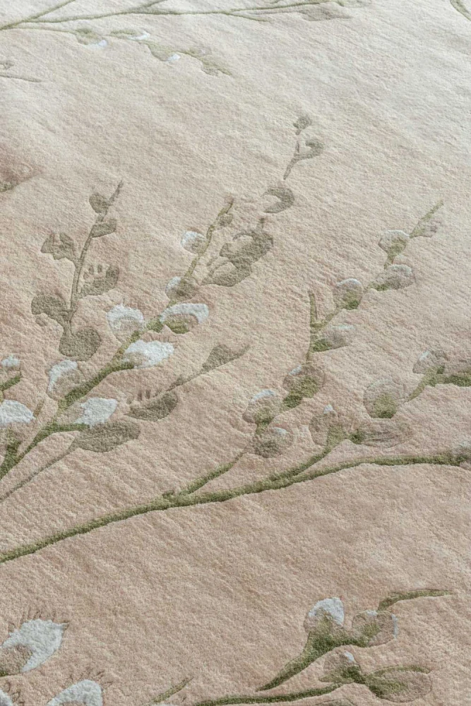 Brink&Campman Laura Ashley Pussy willow hedgerow 079807 200x280cm green 