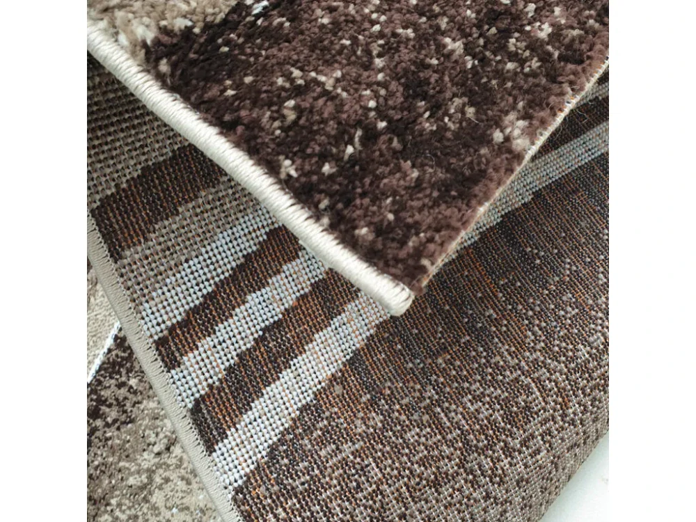 Kusový koberec Enigma New 307-76 80x150cm Brown-beige