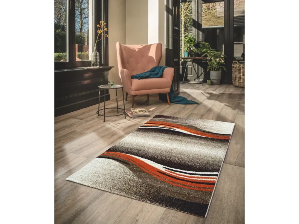 Kusový koberec Enigma New / 307-78 120x170cm Brown-orange