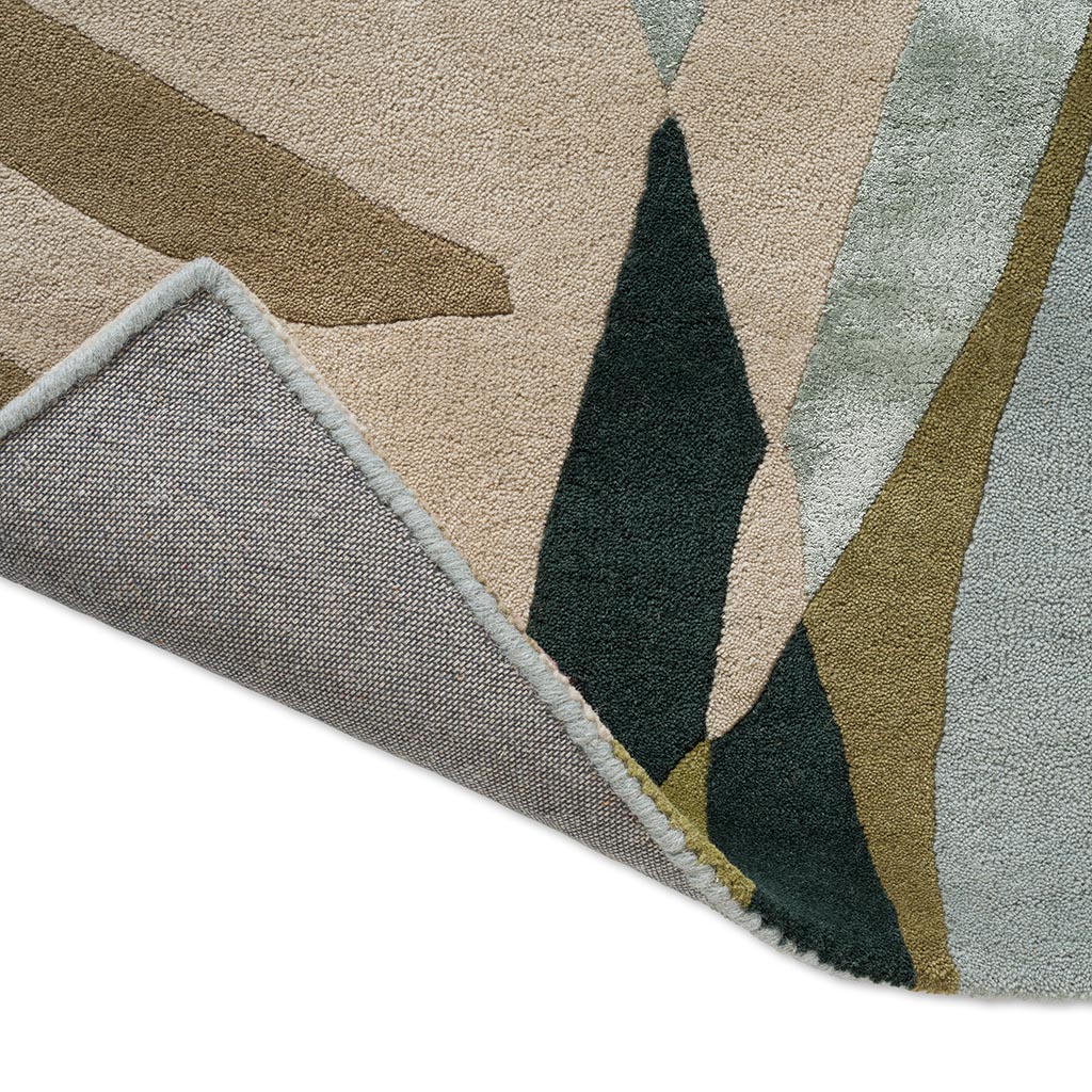 Kusový koberec Harlequin Atelier Lagoon 140807 – 170x240cm vlněný, zeleno-modrý