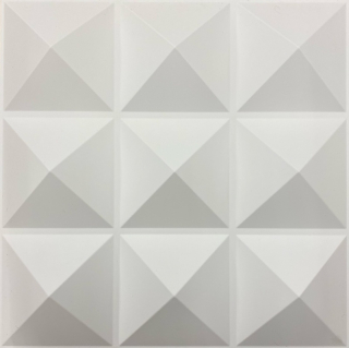 3D obkladový panel PVC Pyramids 3D 500x500mm