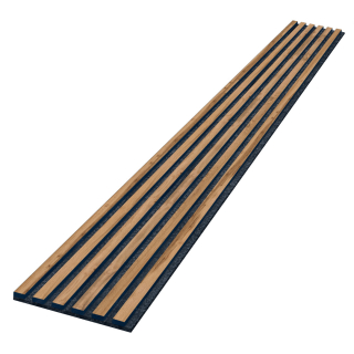 Lamelový obklad akustický 270x30cm Dub Wotan