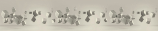 Kuchyňský panel ABS plast Gray cubes 3000x600mm 1,5mm