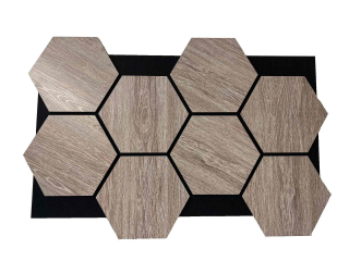 Akustický panel Hexagon LAN-604 872x579x10mm šedý