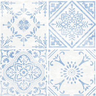 Vinylový samolepící čtverec Vintage style 30,5x30,5cm