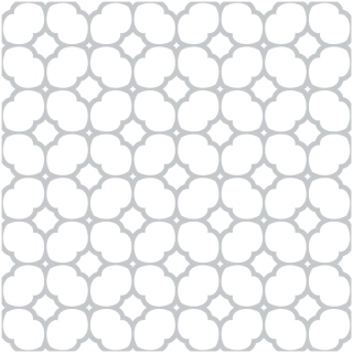 Vinylový samolepící čtverec Bloomy Grid 30,5x30,5cm