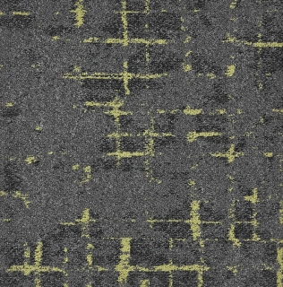 Belgotex kobercové čtverce Macro 92 šedo-zelený