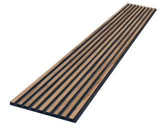 Lamelový obklad akustický 270x45cm Dub Wotan