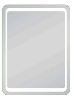LED koupelnové zrcadlo VISIONAL PANDORA 80 × 60 cm, CCT 2700–6500