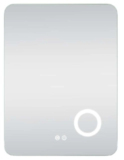 LED koupelnové zrcadlo VISIONAL GLOW 80×60cm CCT 2700–6500K