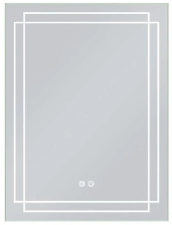 LED koupelnové zrcadlo VISIONAL INCANTO 80×60cm 2700–6500K stmívání Anti-Fog IP44